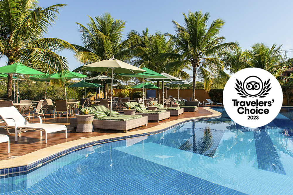 Ferradura Resort é Reconhecido Como Um Dos Melhores Hotéis de Búzios pelo Prêmio Travellers Choice